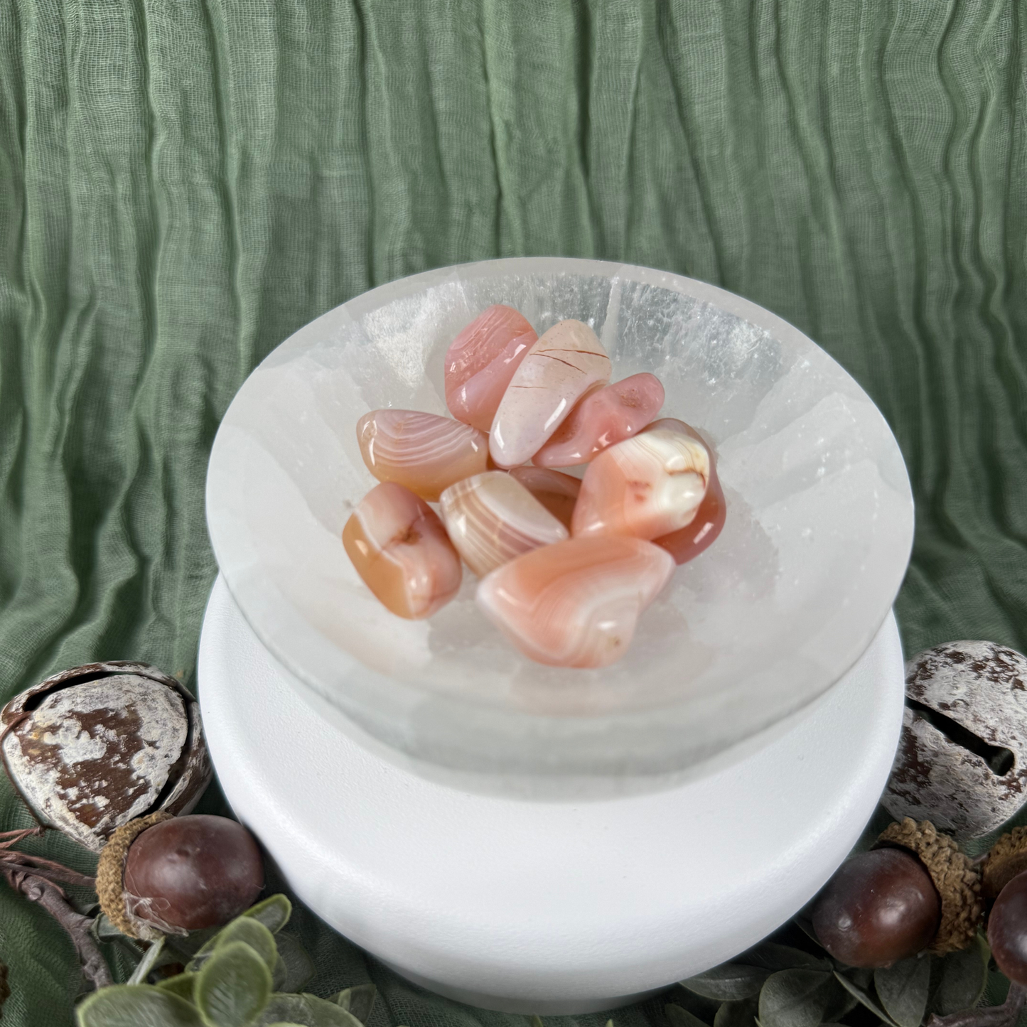 Apricot Agate Tumble Stone (Medium 2-3cm)