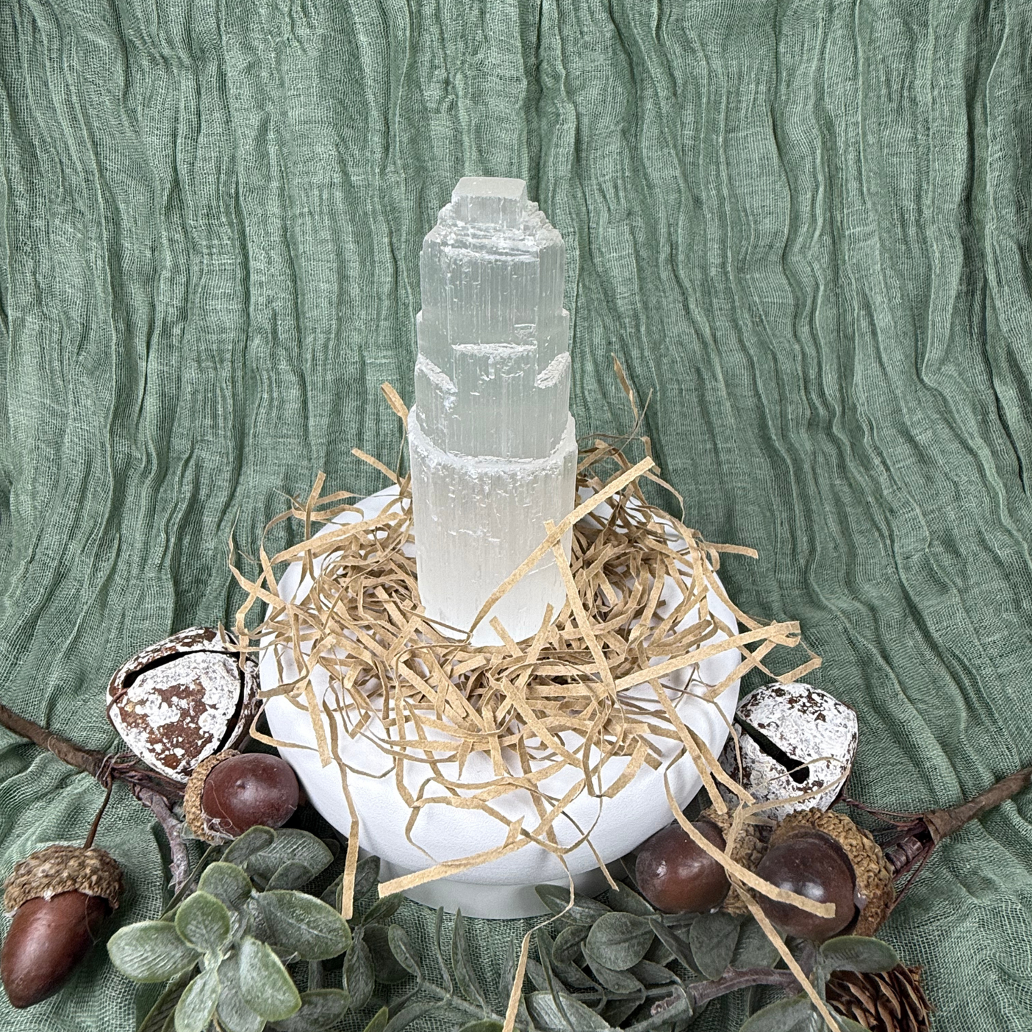 Satin Spar (Selenite) Mountains