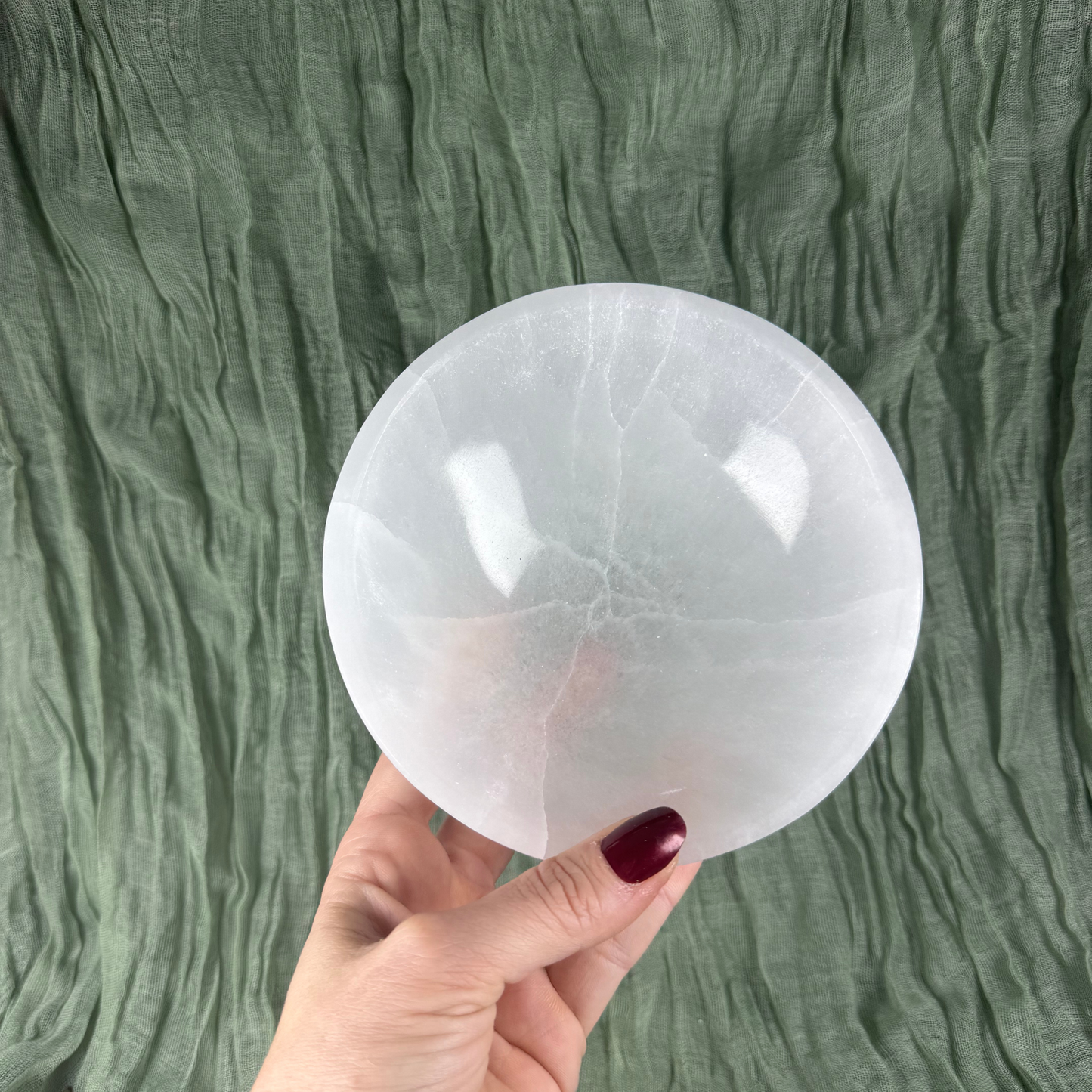 Satin Spar (Selenite) Bowls