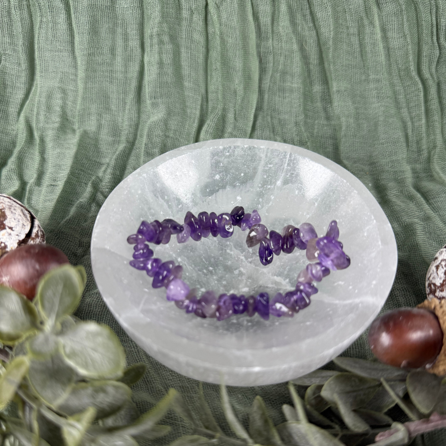 Gemstone Chip Bracelet