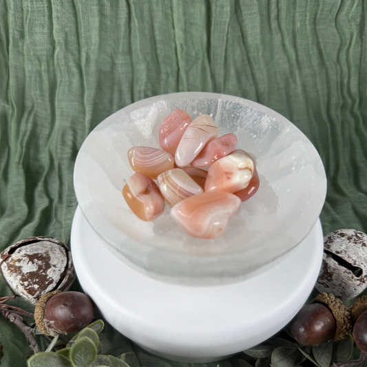 Apricot Agate Tumble Stone (Medium 2-3cm)