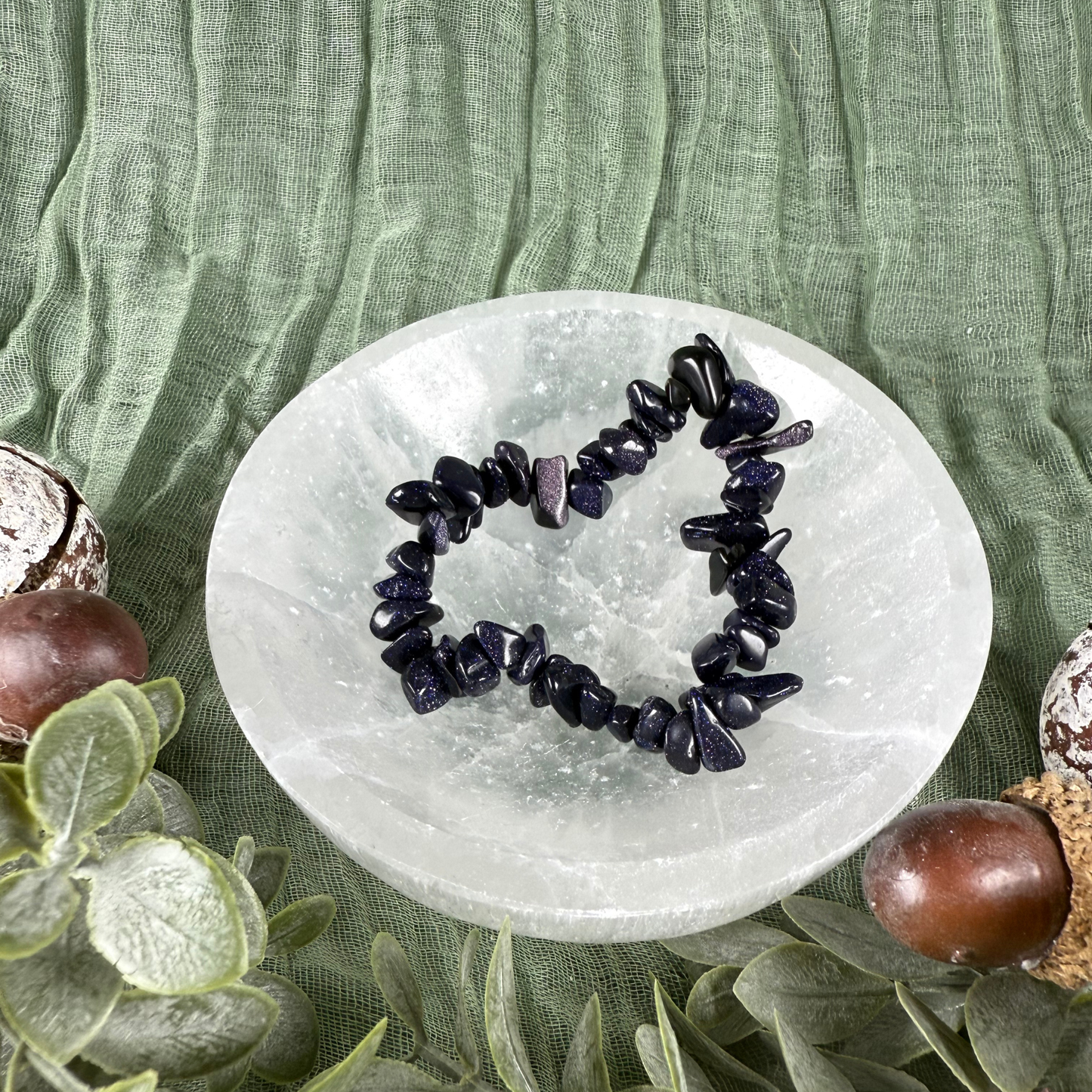 Gemstone Chip Bracelet