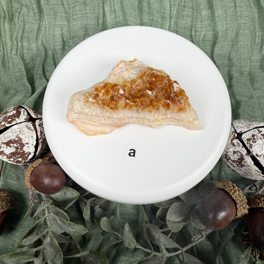 'Citrine' Druze Specimen (Heat Treated)