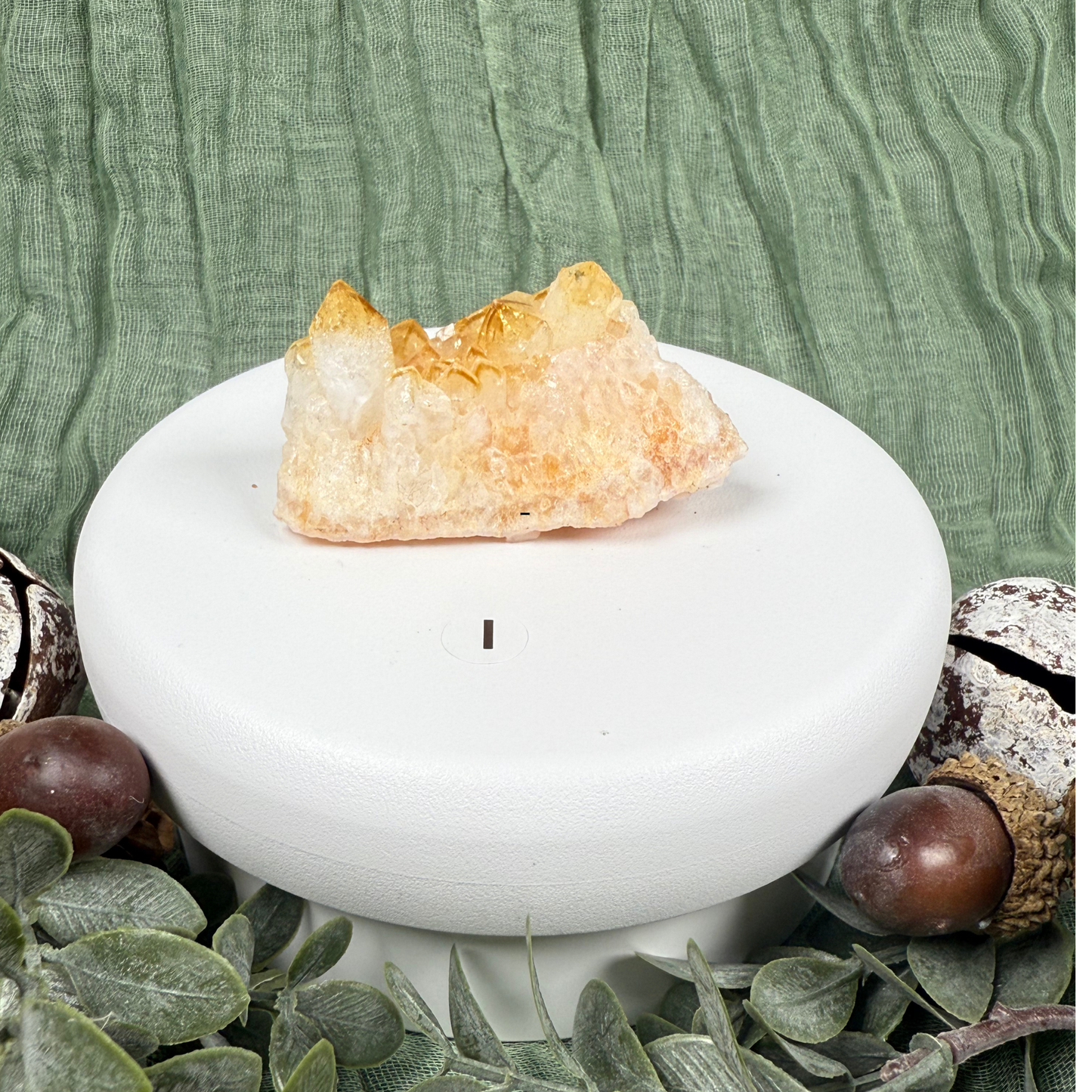 'Citrine' Druze Specimen (Heat Treated)