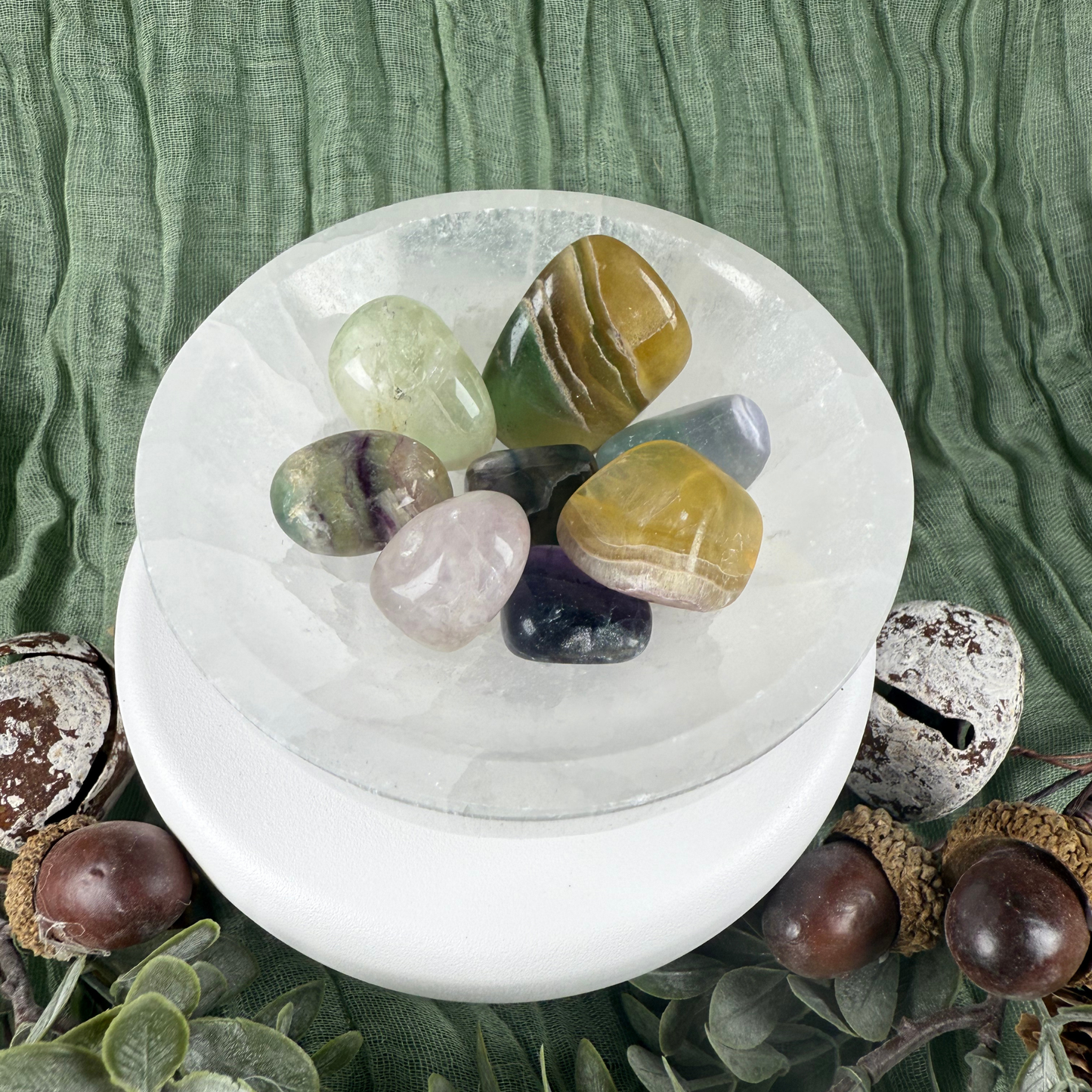 Fluorite Tumble Stone
