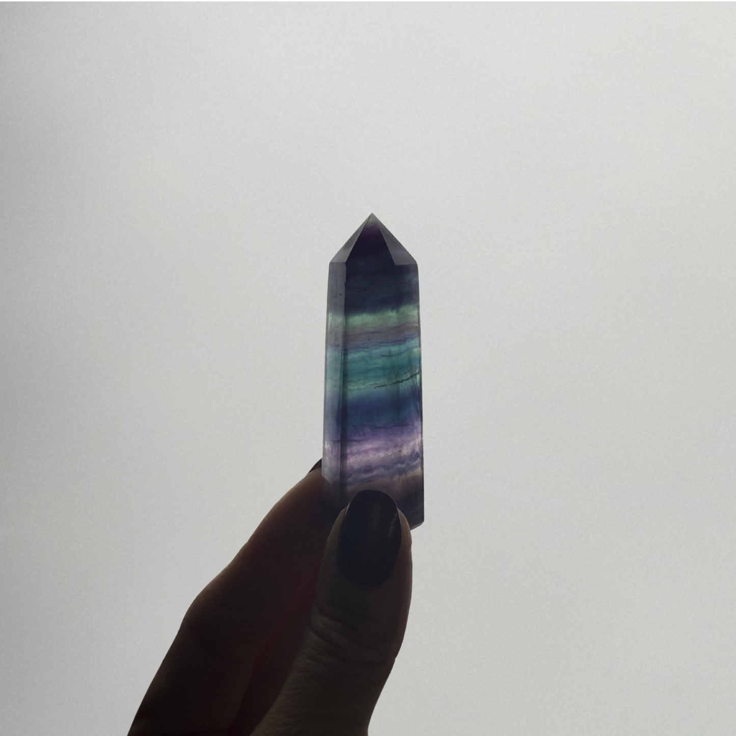 Rainbow Fluorite Towers (60-90g)