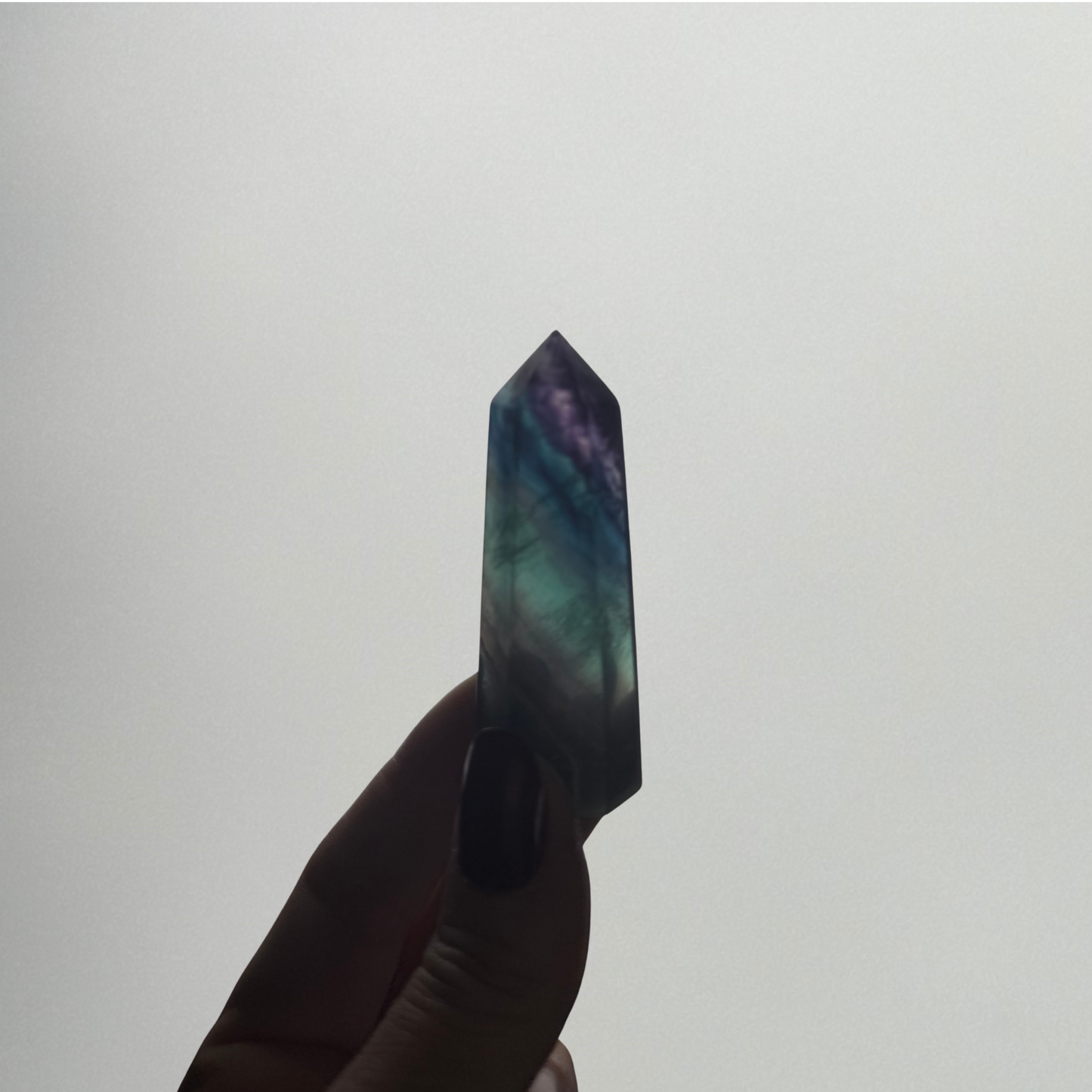 Rainbow Fluorite Towers (60-90g)