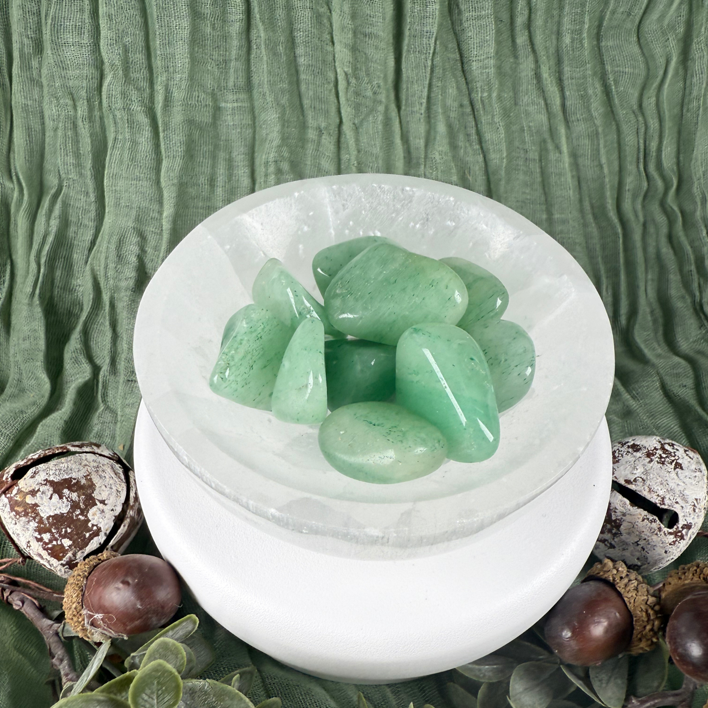 Green Aventurine Tumble Stone (Medium 2-3cm)