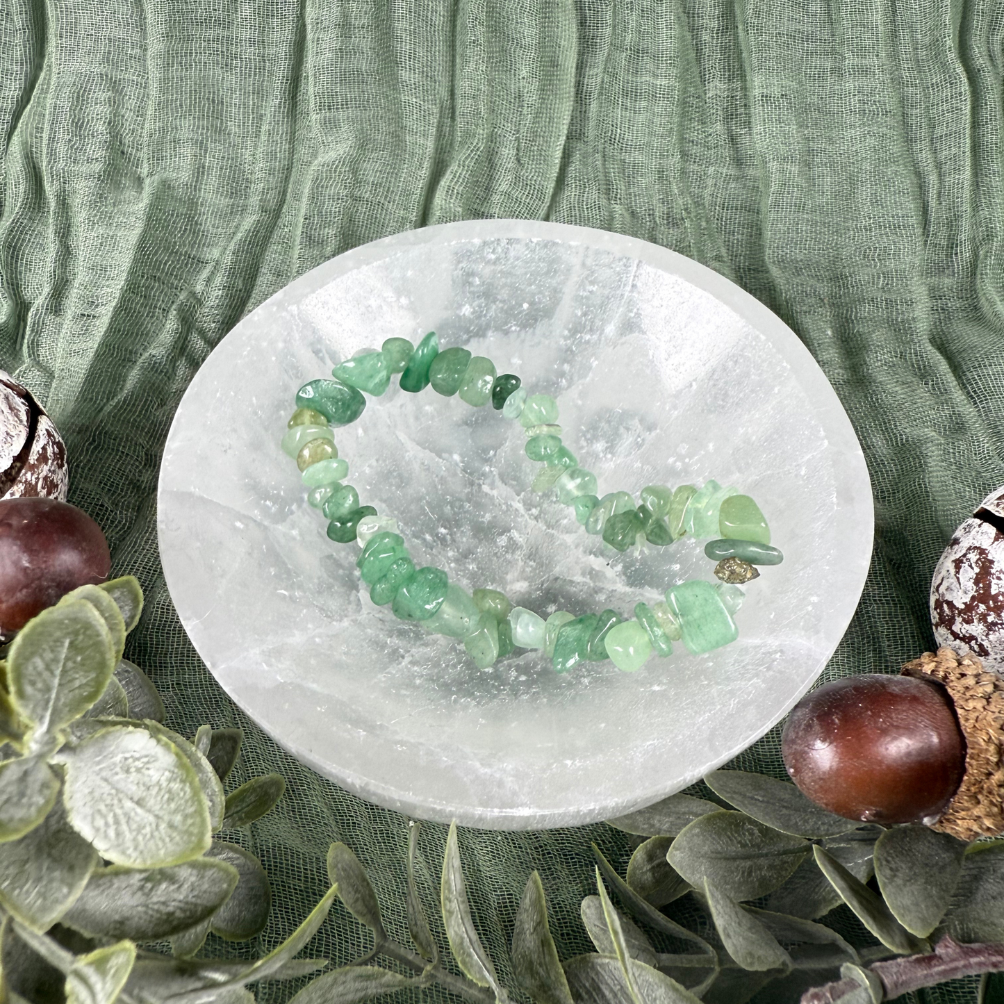 Gemstone Chip Bracelet