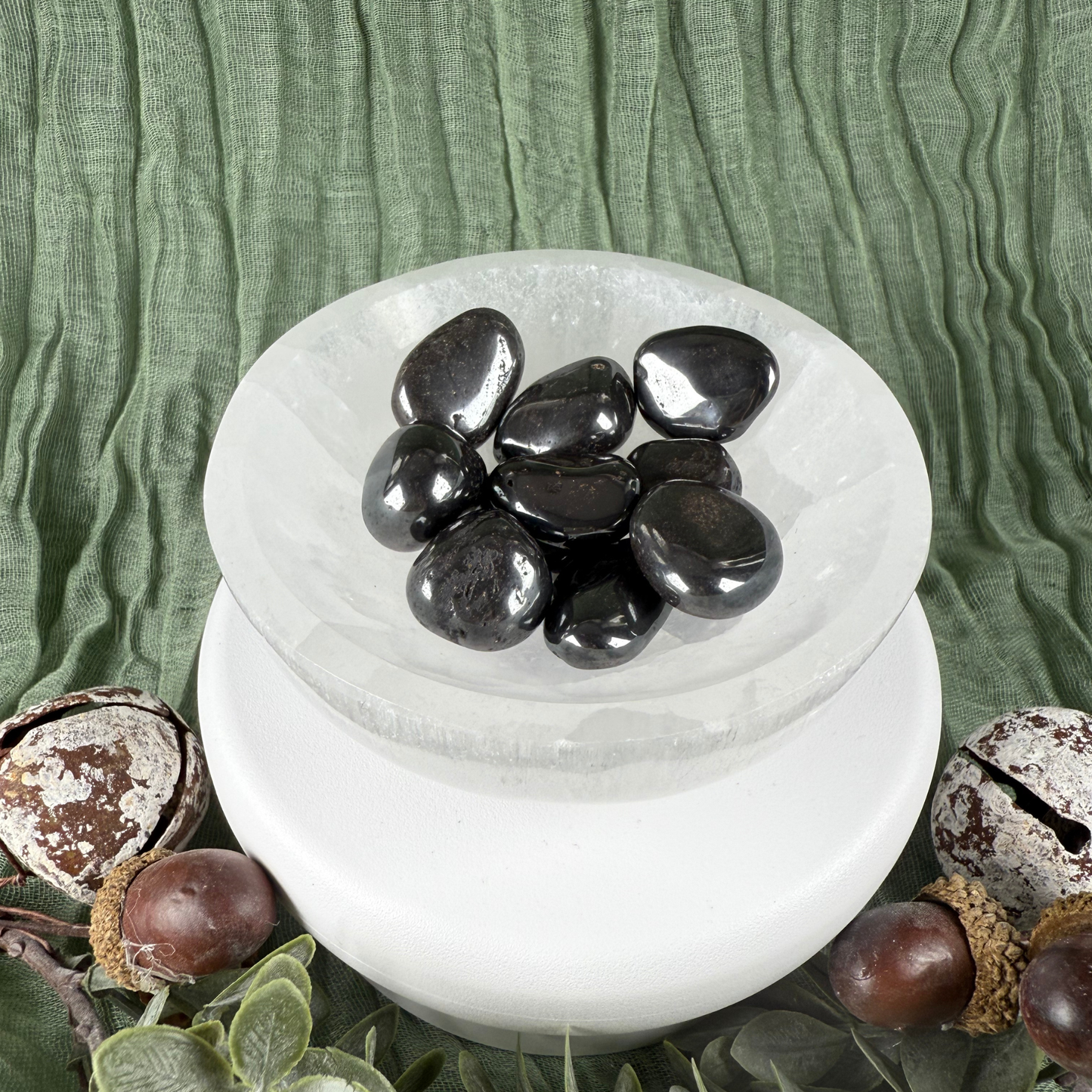 Hematite Tumble Stone (Medium 2-3cm)