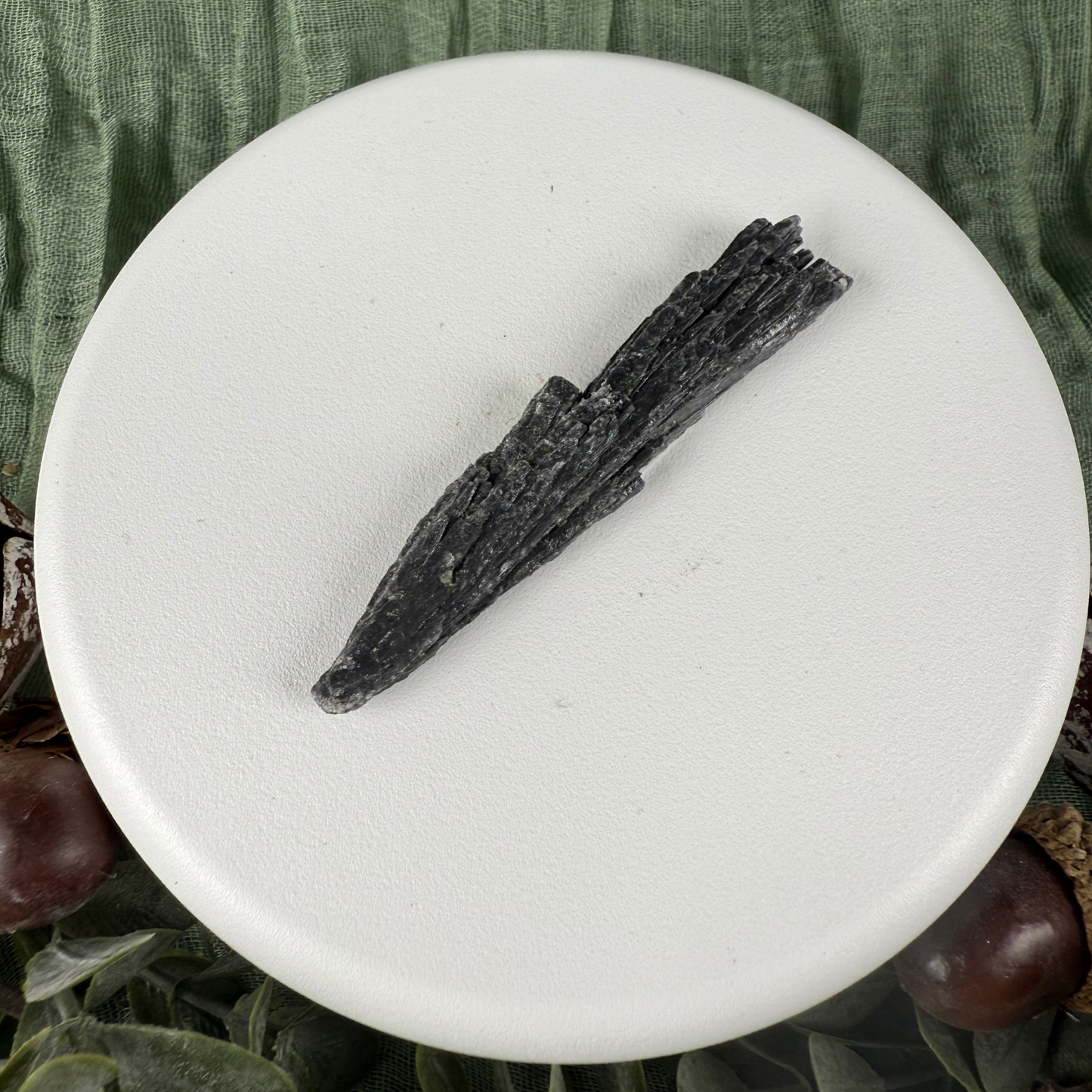 Rough Black Kyanite Shards