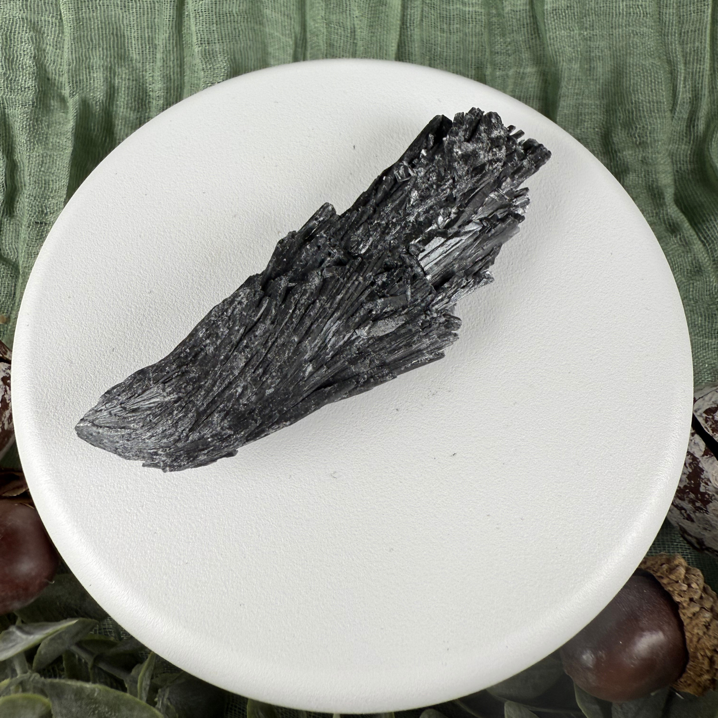 Rough Black Kyanite Shards