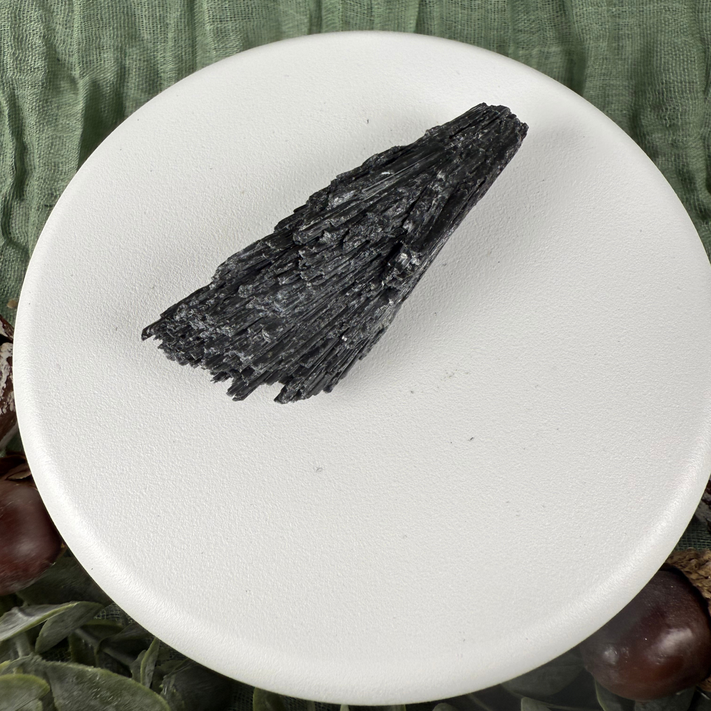 Rough Black Kyanite Shards