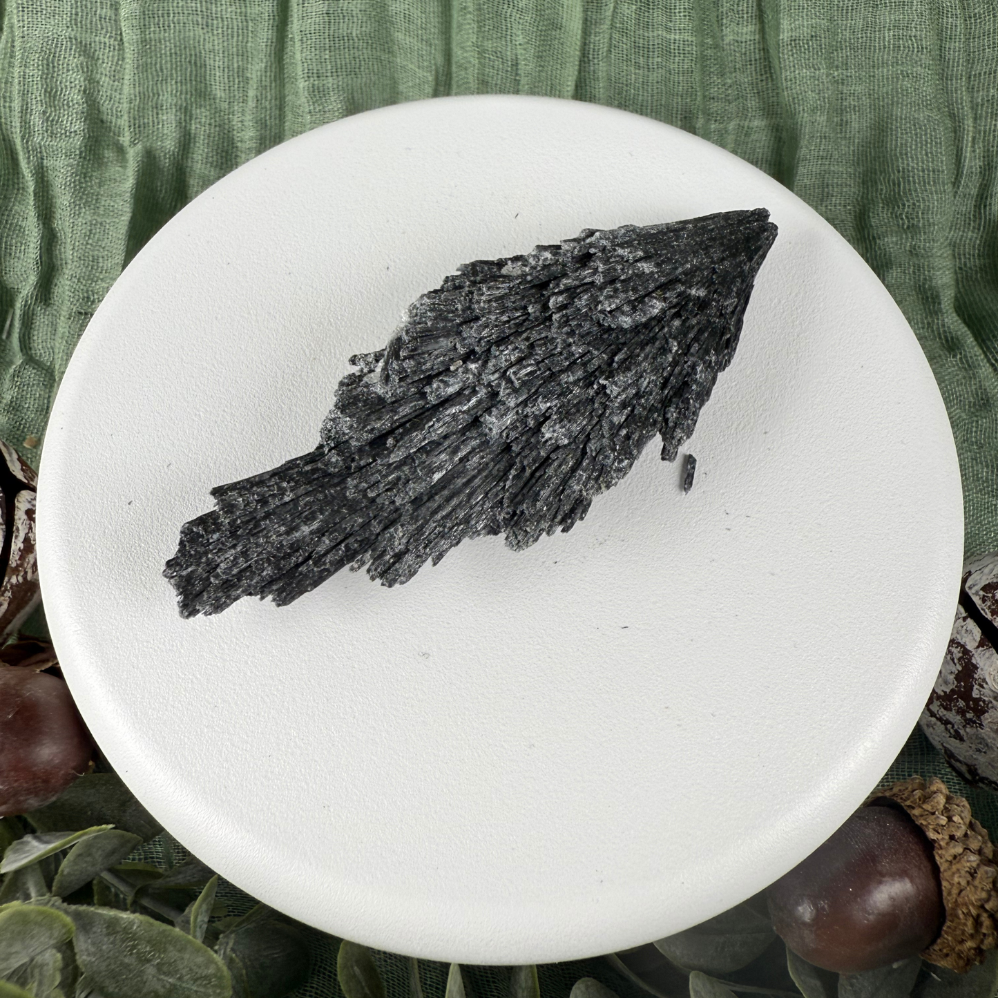 Rough Black Kyanite Shards