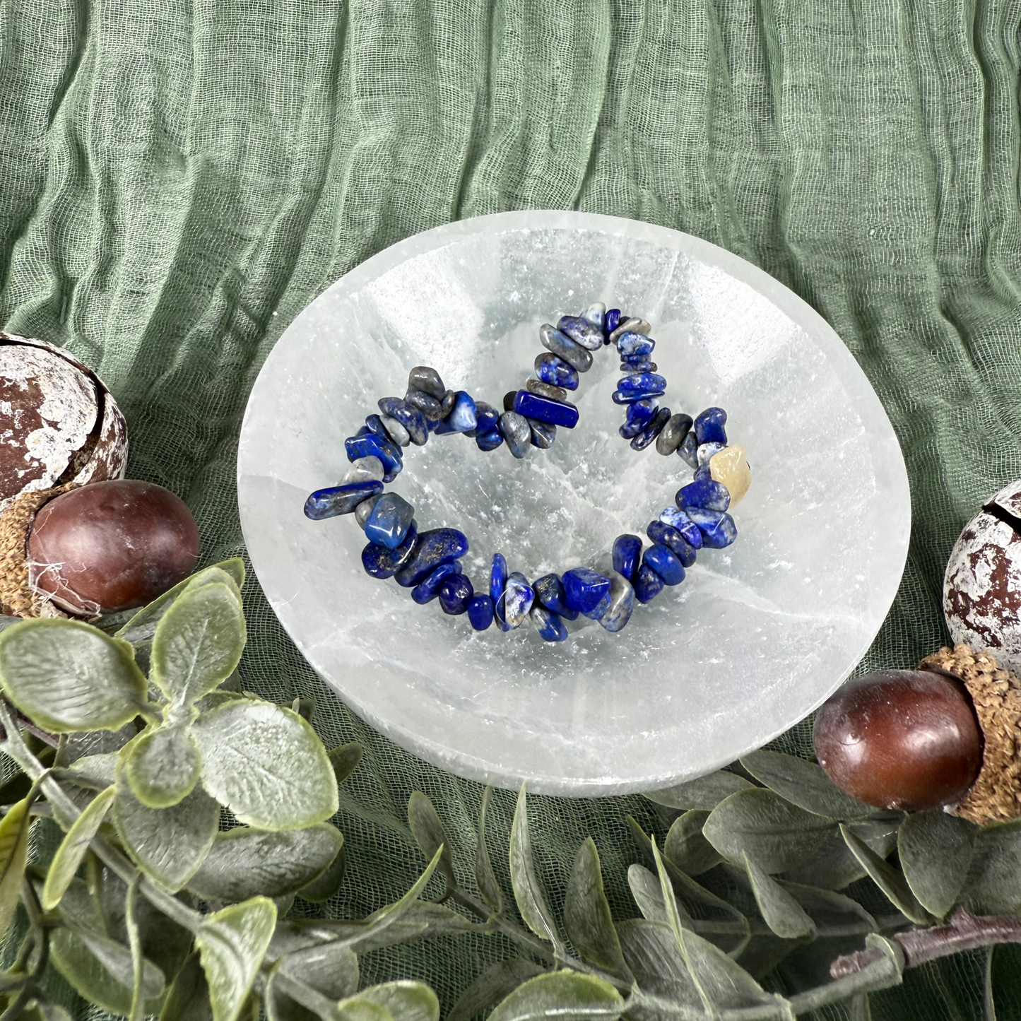 Gemstone Chip Bracelet