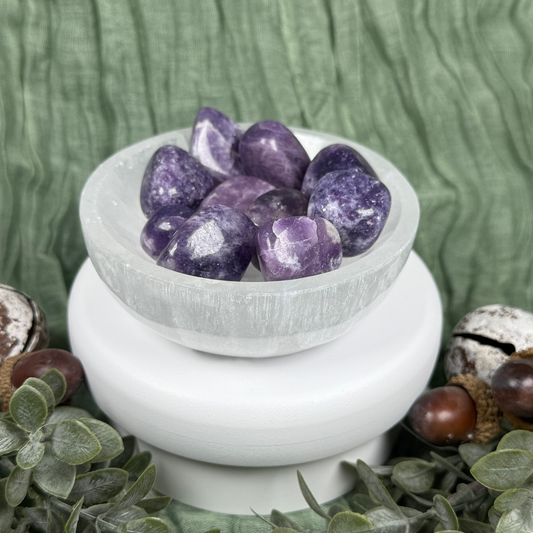 Lepidolite Tumble Stone (Medium 2-3cm)