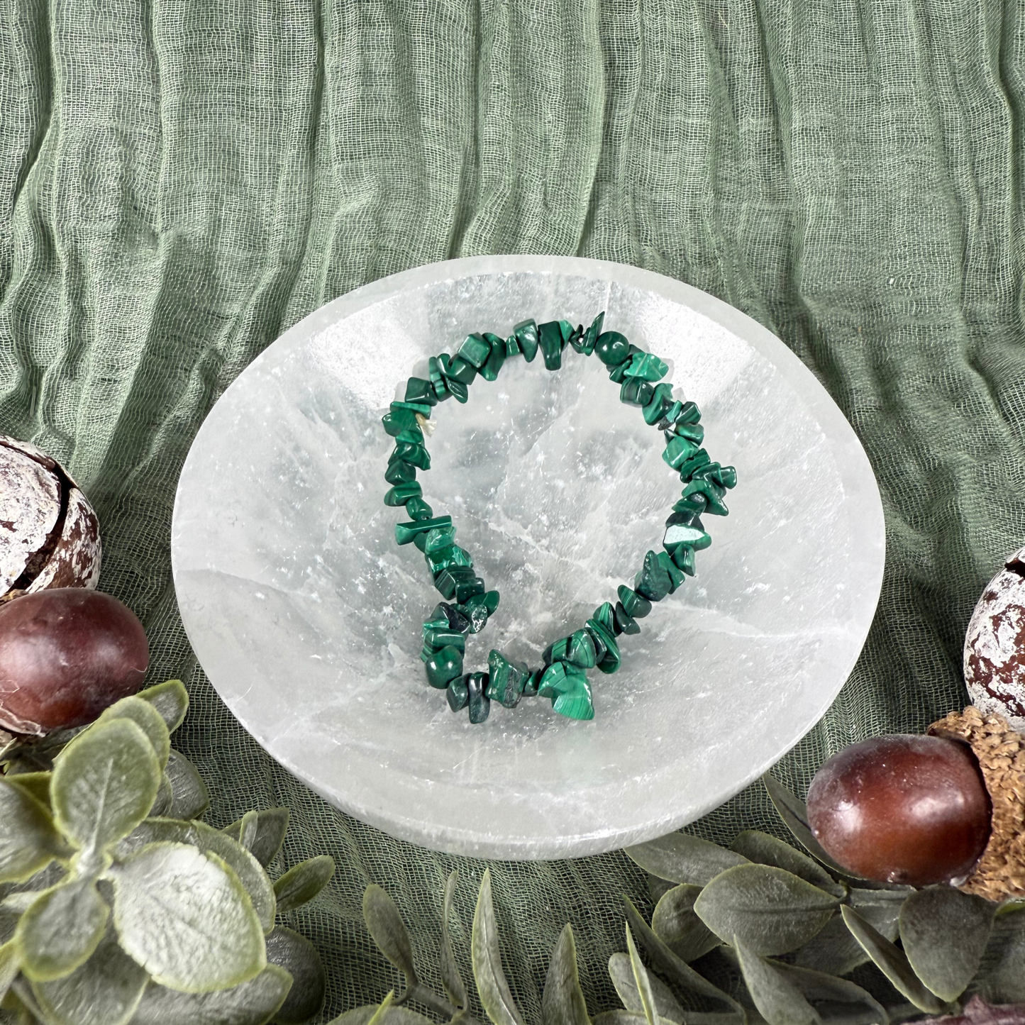 Gemstone Chip Bracelet