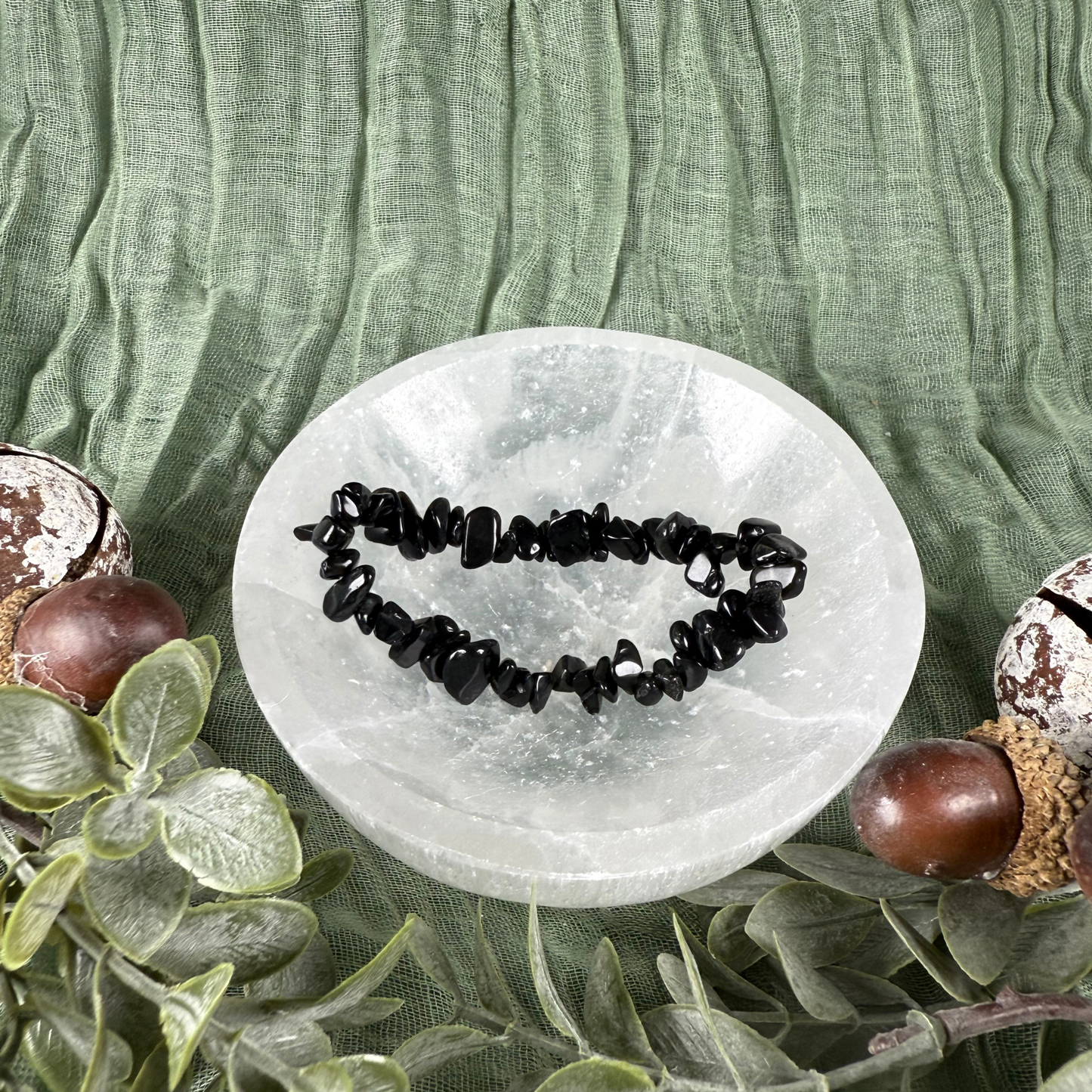 Gemstone Chip Bracelet