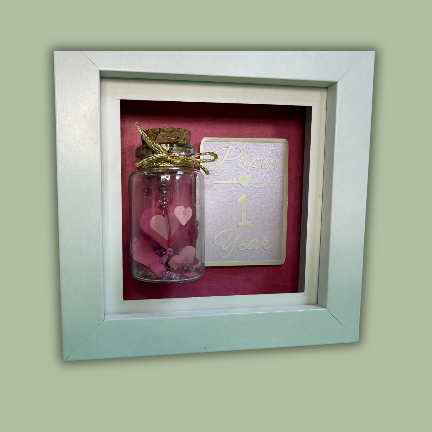 Wedding Anniversary Miniature Bottle Keepsake