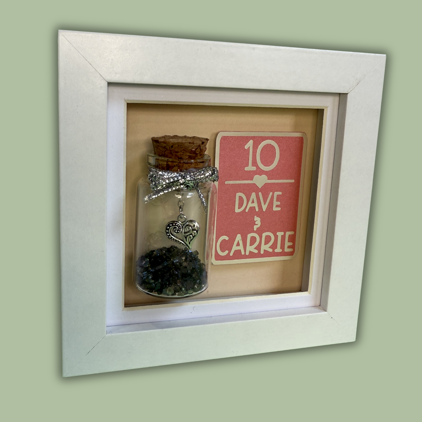 Wedding Anniversary Miniature Bottle Keepsake