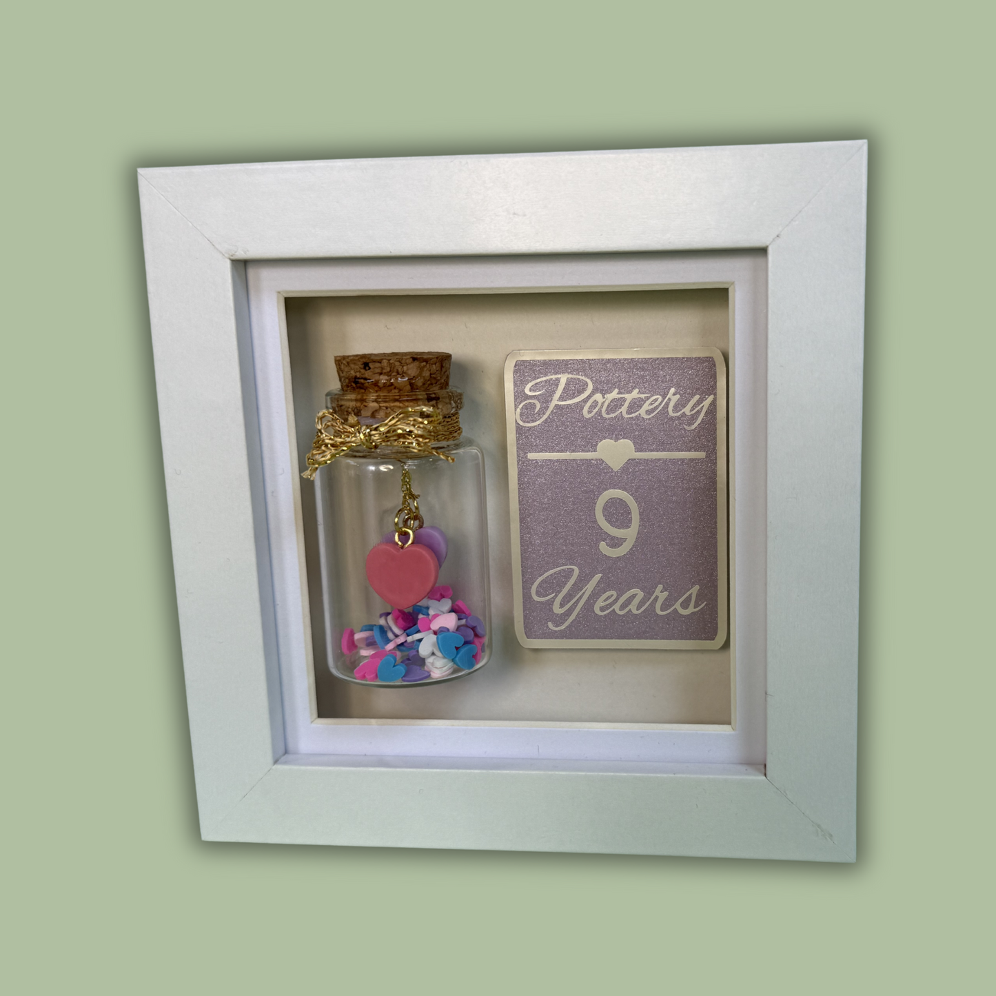 Wedding Anniversary Miniature Bottle Keepsake