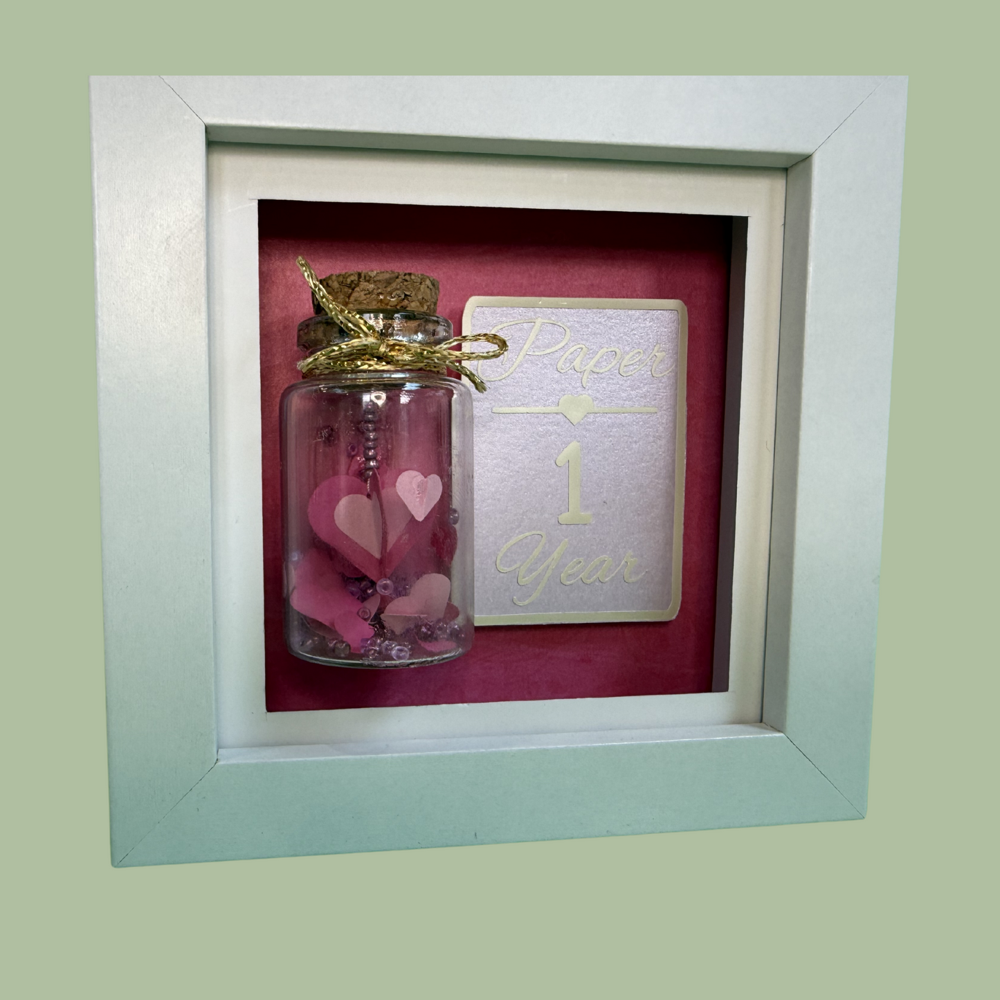 Wedding Anniversary Miniature Bottle Keepsake