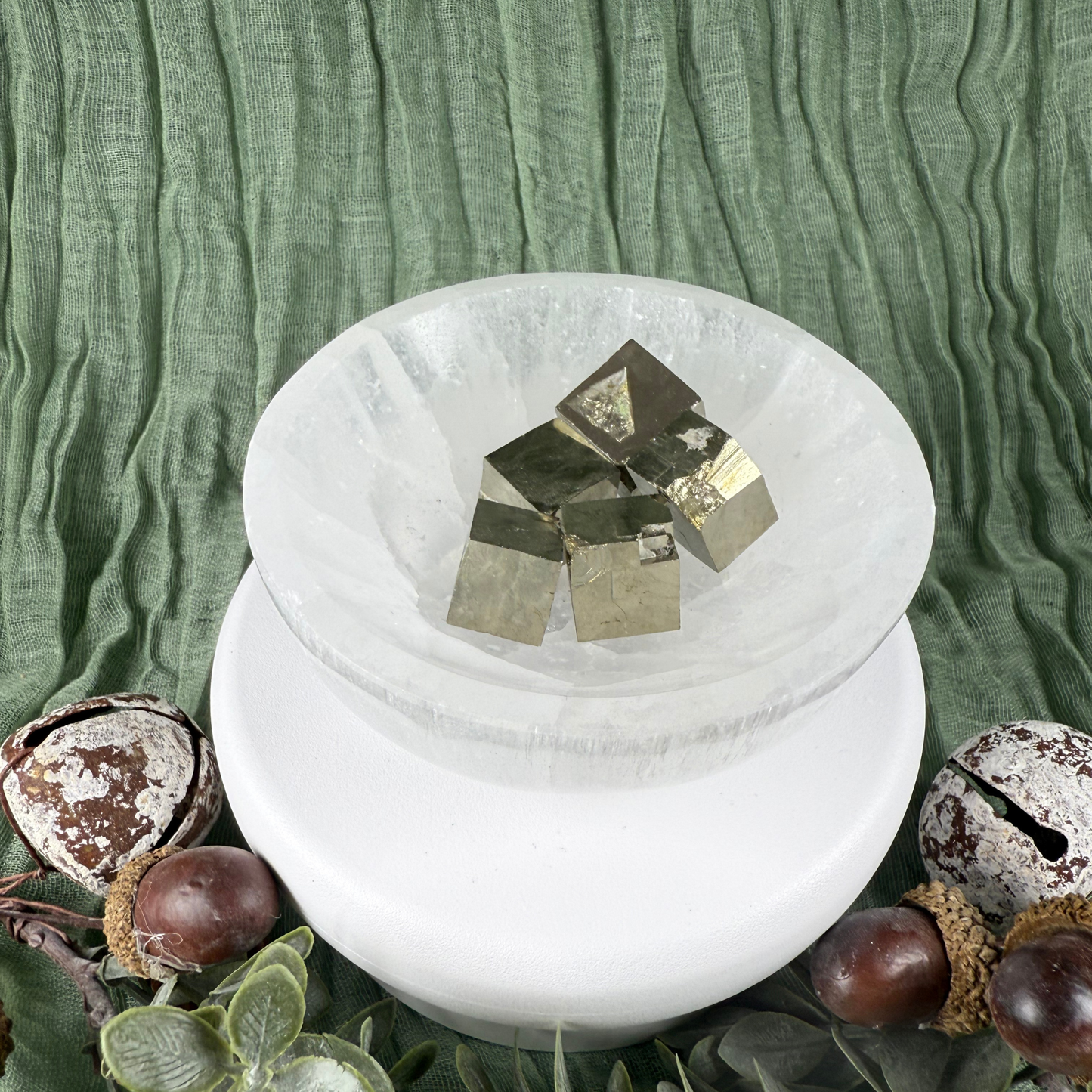 Iron Pyrite Cubes (1cm)