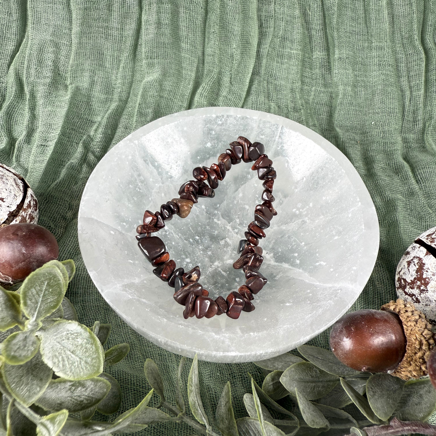Gemstone Chip Bracelet