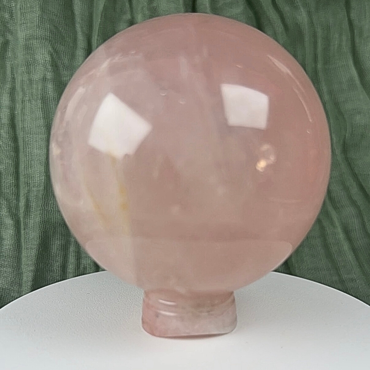 Rose Quartz Spheres (350-450g)