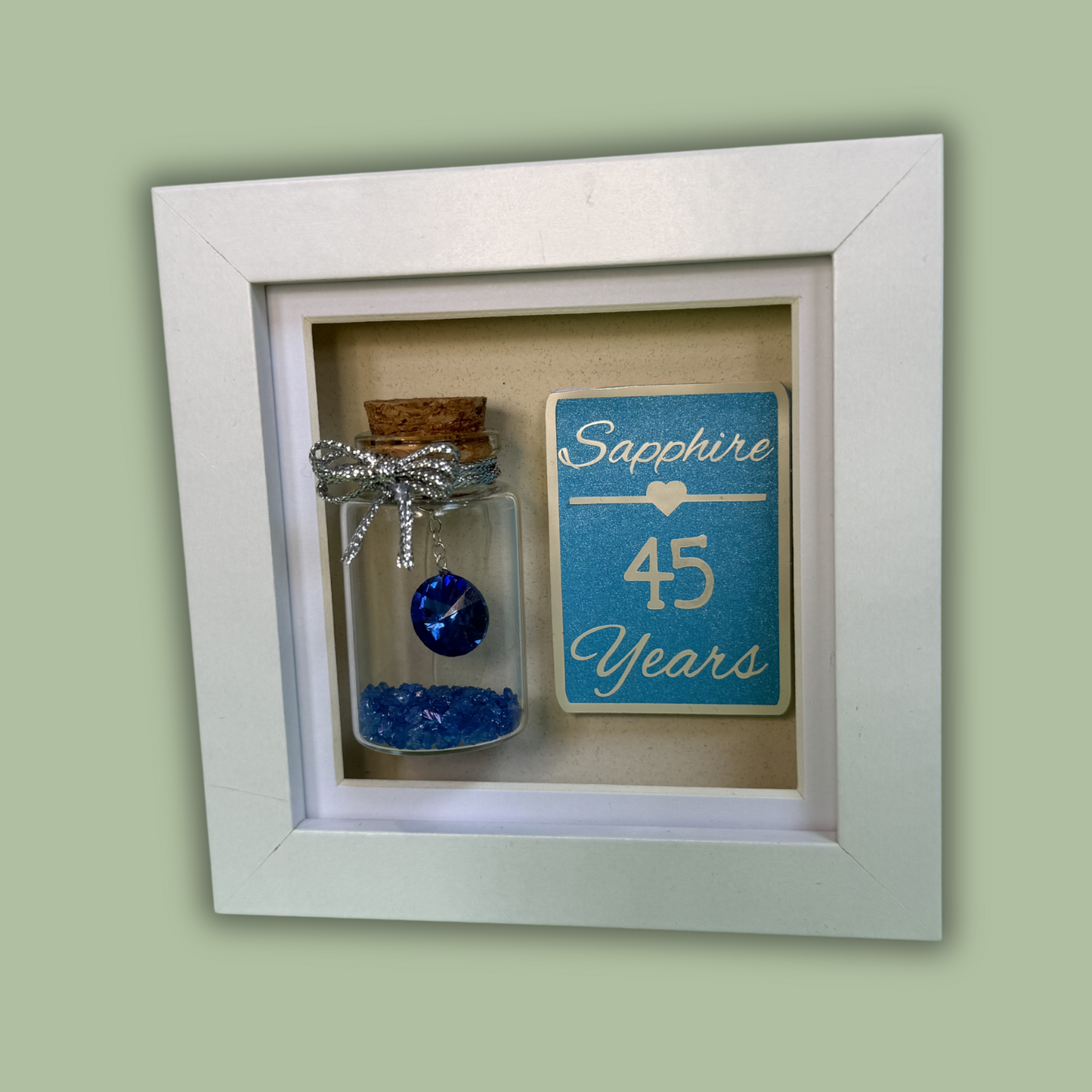 Wedding Anniversary Miniature Bottle Keepsake