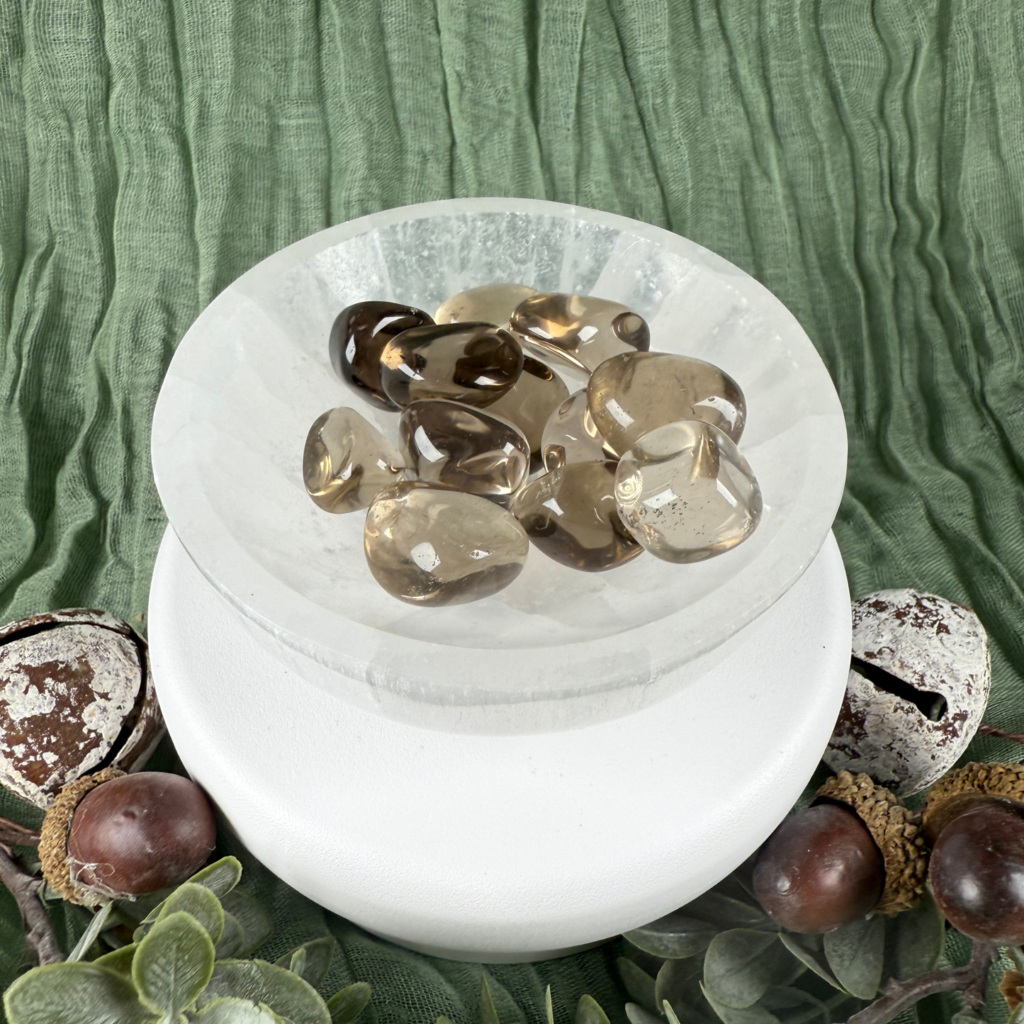 Smoky Quartz Tumble Stone Box