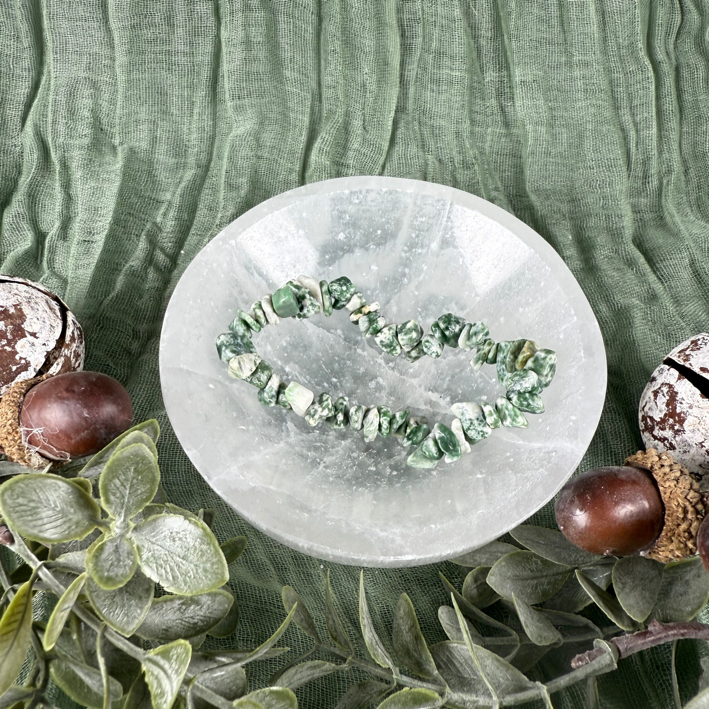Gemstone Chip Bracelet