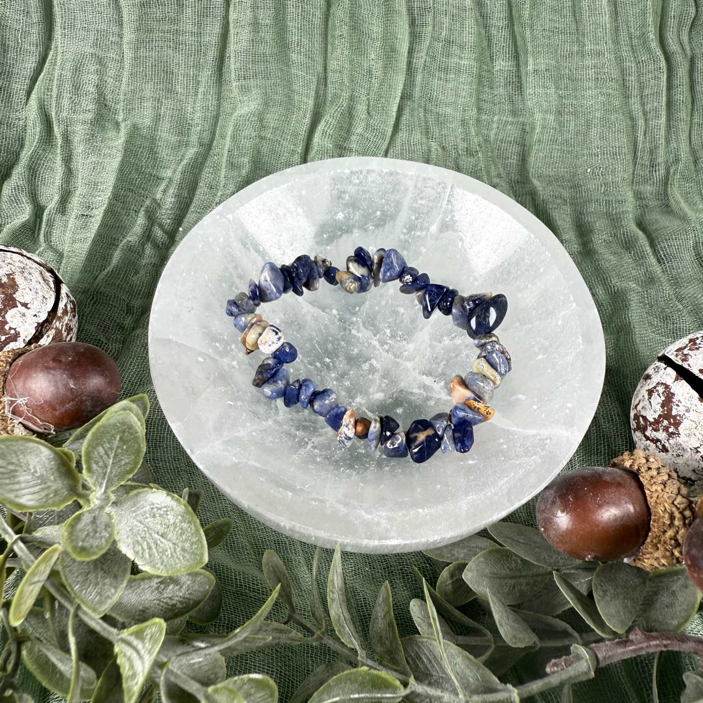Gemstone Chip Bracelet