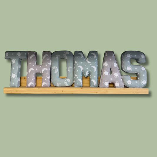 Fabric Covered Letters