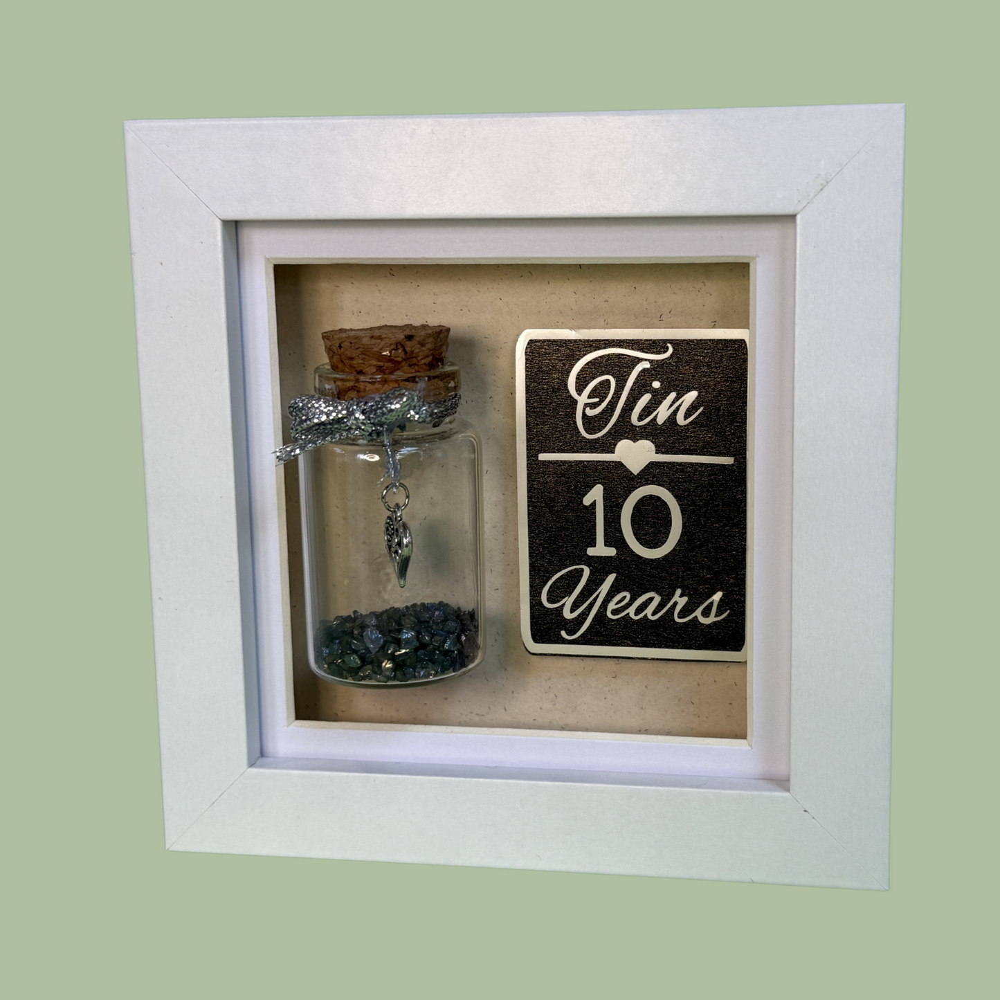 Wedding Anniversary Miniature Bottle Keepsake